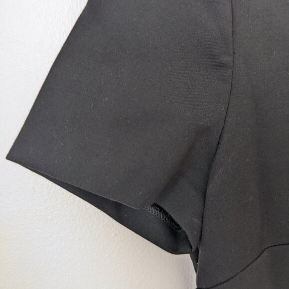 Diane von Furstenberg Dress Size XS Extra Small 2 Black Rushing Detail - Picture 4 of 7
